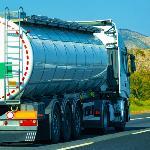 Image of a water carrying tanker