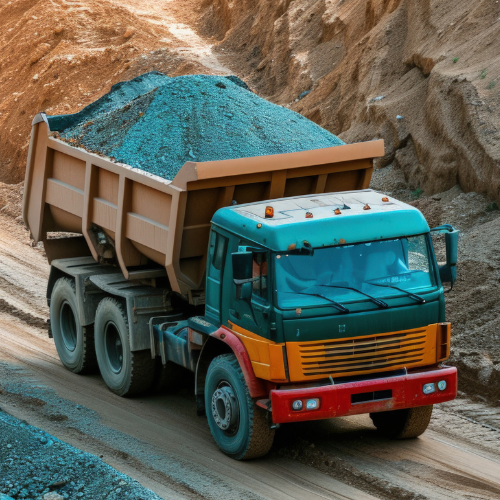 Image of a dump truck